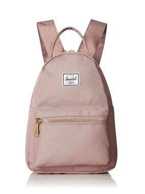 Herschel Supply Company Mini Backpack in Dusty Pink with Gold Hardware